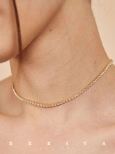 wearing star crossed choker